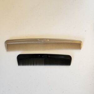 GOODY 4.5" & 7” Smoothing Hair Comb Lot Set of 2 Vintage 1990s 90s Unbreakable